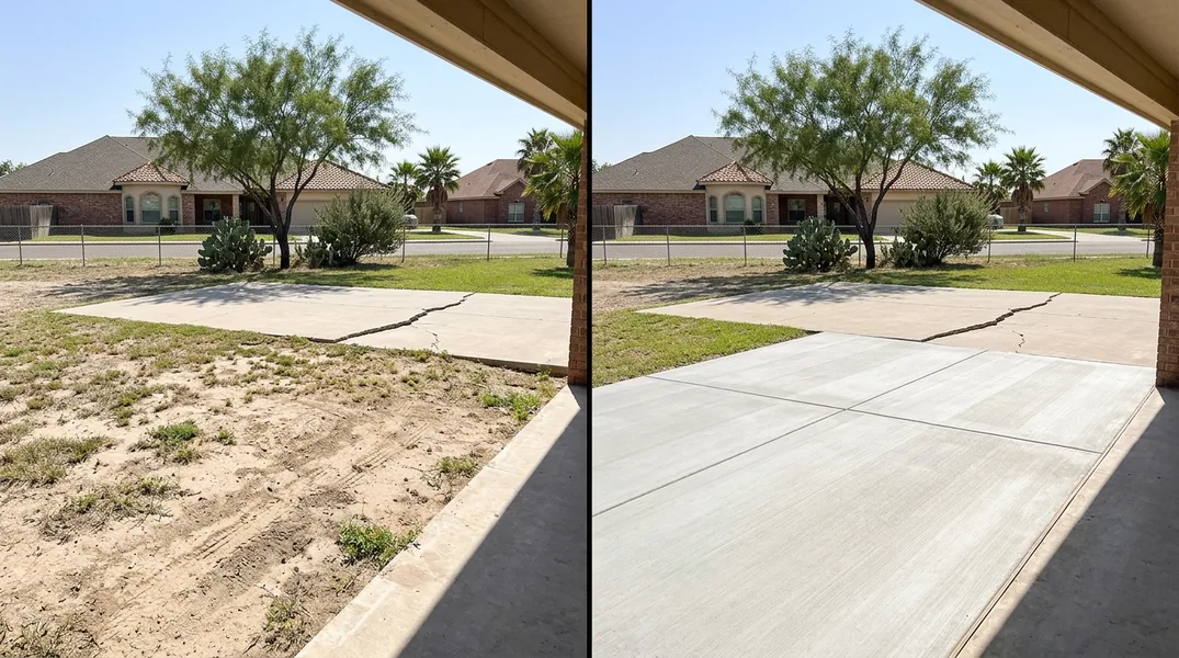 Stamped Concrete Patio Ideas for Laredo Backyards