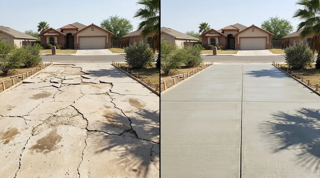 Best Time of Year to Pour Concrete in Laredo, Texas