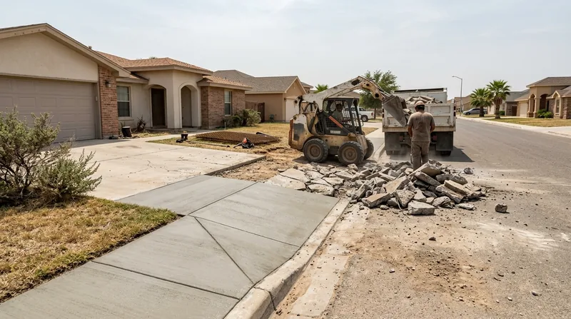 Concrete Removal & Replacement Laredo